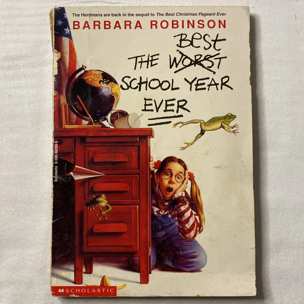The Best (Worst) School Year Ever, Paperback By Barbara Robinson Teacher Library